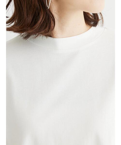 Green Parks(グリーンパークス)の「汗じみ防止Wカフスフレンチチュニック(Tシャツ/カットソー・レディース・ブラック/オフホワイト/イエロー/ダークブルー/ライトグレー・FREE)」の17枚目の写真