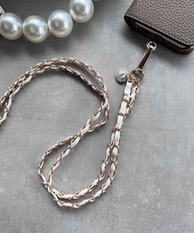 PICCIN | レザーチェーンスマホショルダーストラップ(スマホグッズ)