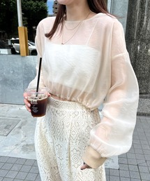 mline | [mline] シアーショートプルオーバー(Tシャツ/カットソー)