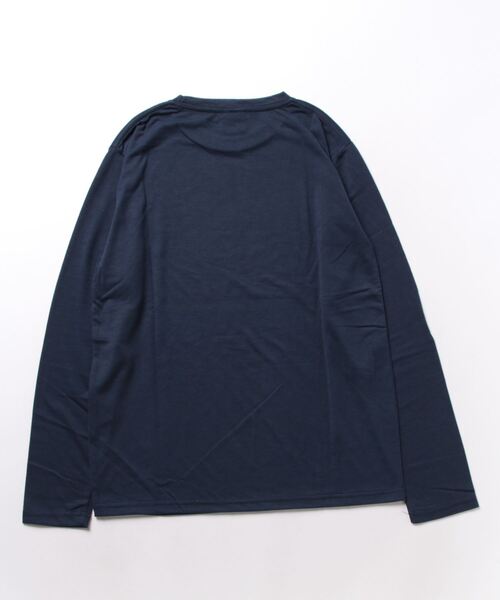 GGD SELECT(ジージーディー セレクト)の「ユニセックス 転写ロゴプリントロンT(Tシャツ/カットソー・メンズ・ホワイト/ピンク/ライトブラック/ホワイト系その他3/インディゴブルー/ミント/イエロー/グレイッシュベージュ/ブラック/ホワイト系その他2/ナチュラル/ターコイズブルー・M/L/LL)」の13枚目の写真