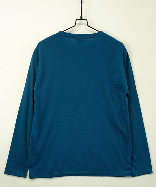 GGD SELECT(ジージーディー セレクト)の「ユニセックス 転写ロゴプリントロンT(Tシャツ/カットソー・メンズ・ホワイト/ピンク/ライトブラック/ホワイト系その他3/インディゴブルー/ミント/イエロー/グレイッシュベージュ/ブラック/ホワイト系その他2/ナチュラル/ターコイズブルー・M/L/LL)」の20枚目の写真