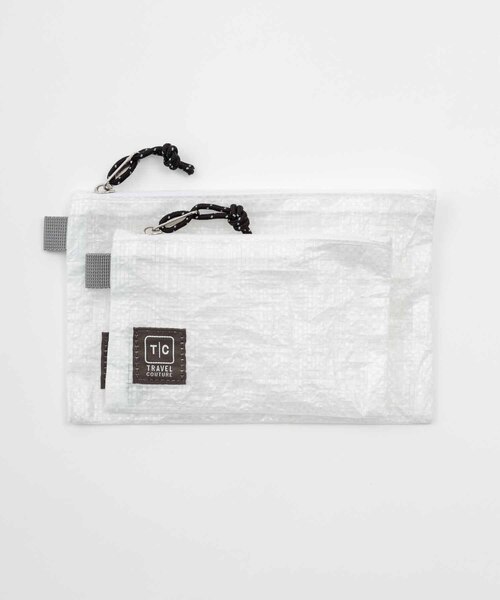 ADAM ET ROPE'(アダムエロペ)の「【TRAVEL COUTURE】《Lサイズ》レジャーFab Gadget Pouch L(ポーチ・メンズ・ホワイト・FREE)」の6枚目の写真