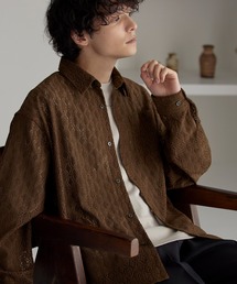 MONO-MART | レースシアールーズL/Sシャツ(シャツ/ブラウス)