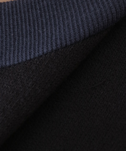 ジャーナルスタンダードラックス　ヴィンテージジャージーショートプルオーバー　黒 journal standard luxe ヴィンテージジャージー ショートS-プル