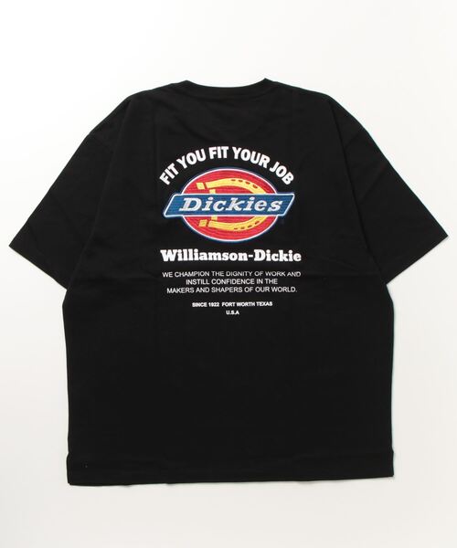 Dickies（ディッキーズ）の「[大きいサイズ]DICKIESグラフィックTシャツ キングサイズ（Tシャツ/カットソー・メンズ・ブラック/ブルー系その他/ベージュ/ホワイト・3L/4L）」の9枚目の写真