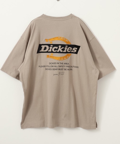 Dickies（ディッキーズ）の「[大きいサイズ]DICKIESグラフィックTシャツ キングサイズ（Tシャツ/カットソー・メンズ・ブラック/ブルー系その他/ベージュ/ホワイト・3L/4L）」の2枚目の写真