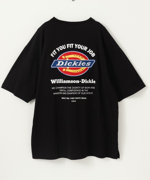 Dickies（ディッキーズ）の「[大きいサイズ]DICKIESグラフィックTシャツ キングサイズ（Tシャツ/カットソー・メンズ・ブラック/ブルー系その他/ベージュ/ホワイト・3L/4L）」の3枚目の写真