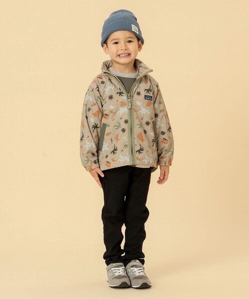 BEAMS mini（ビームスミニ）の「BEAMS mini / フード収納 ナイロンブルゾン 23FW（90～150cm）（ブルゾン・キッズ・レッド系その他/グリーン系その他4/ブラウン系その他・90/100/110/120/130/140/150）」の4枚目の写真