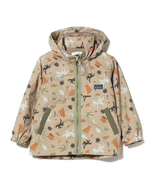 BEAMS mini（ビームスミニ）の「BEAMS mini / フード収納 ナイロンブルゾン 23FW（90～150cm）（ブルゾン・キッズ・レッド系その他/グリーン系その他4/ブラウン系その他・90/100/110/120/130/140/150）」の11枚目の写真