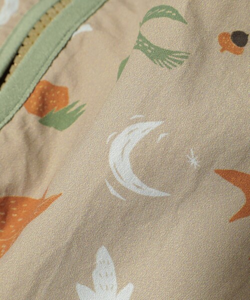 BEAMS mini（ビームスミニ）の「BEAMS mini / フード収納 ナイロンブルゾン 23FW（90～150cm）（ブルゾン・キッズ・レッド系その他/グリーン系その他4/ブラウン系その他・90/100/110/120/130/140/150）」の17枚目の写真