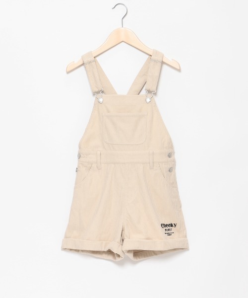 by LOVEiT（バイラビット）の「ミニオール（サロペット/オーバーオール・キッズ・ピンク/ブラック/アイボリー・140cm/150cm/130cm/160cm/120cm）」の2枚目の写真