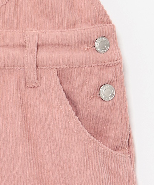 by LOVEiT（バイラビット）の「ミニオール（サロペット/オーバーオール・キッズ・ピンク/ブラック/アイボリー・140cm/150cm/130cm/160cm/120cm）」の7枚目の写真