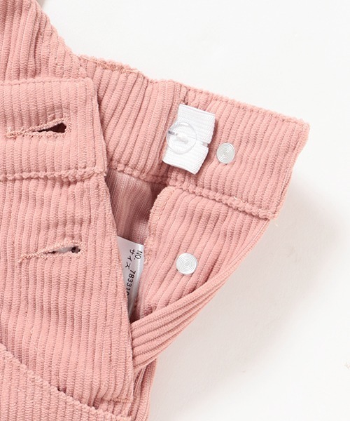 by LOVEiT（バイラビット）の「ミニオール（サロペット/オーバーオール・キッズ・ピンク/ブラック/アイボリー・140cm/150cm/130cm/160cm/120cm）」の8枚目の写真