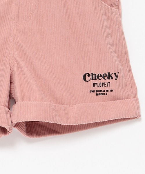 by LOVEiT（バイラビット）の「ミニオール（サロペット/オーバーオール・キッズ・ピンク/ブラック/アイボリー・140cm/150cm/130cm/160cm/120cm）」の9枚目の写真