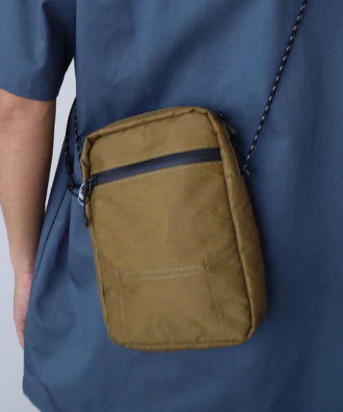 BURLAP OUTFITTER（バーラップアウトフィッター）の「BURLAP OUTFITTER/バーラップアウトフィッター CROSSBODY BAG ボディバッグ（ボディバッグ/ウエストポーチ・メンズ・ダークベージュ/ブラック/ナチュラル・ONE SIZE）」の20枚目の写真
