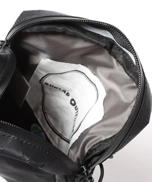 BURLAP OUTFITTER（バーラップアウトフィッター）の「BURLAP OUTFITTER/バーラップアウトフィッター CROSSBODY BAG ボディバッグ（ボディバッグ/ウエストポーチ・メンズ・ダークベージュ/ブラック/ナチュラル・ONE SIZE）」の10枚目の写真