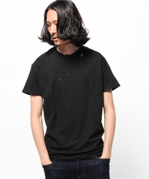 DIET BUTCHER | DIET BUTCHER SLIM SKIN ルーズフィットダメージＴシャツ(Tシャツ/カットソー)