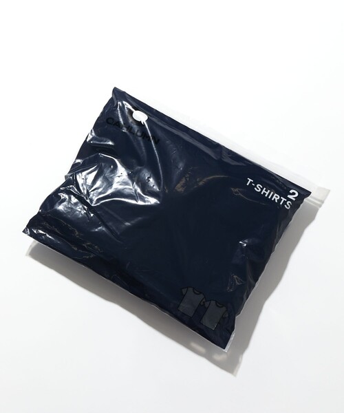 CAHLUMN（カウラム）の「CAHLUMN/カウラム 2-Pack Reversible Tee /ツーパック リバーシブルTシャツ（Tシャツ/カットソー・メンズ・ネイビー/ホワイト/ライトグレー/ブラック・SMALL/LARGE/MEDIUM/X-LARGE/XX-LARGE）」の5枚目の写真