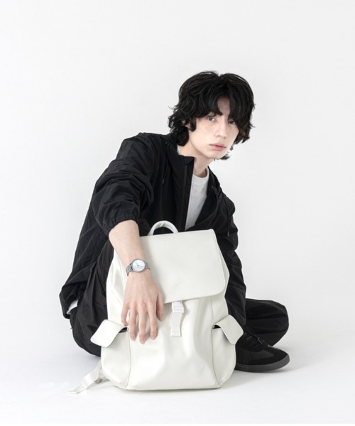 KLON(クローン)の「KLON MATTE COATED RUCK SACK-TRA(バックパック/リュック・レディース・ホワイト/ブラック・FREE)」の20枚目の写真