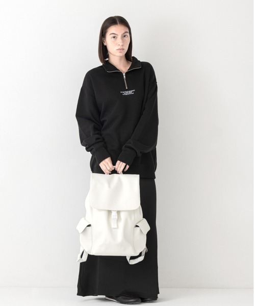 KLON(クローン)の「KLON MATTE COATED RUCK SACK-TRA(バックパック/リュック・レディース・ホワイト/ブラック・FREE)」の18枚目の写真