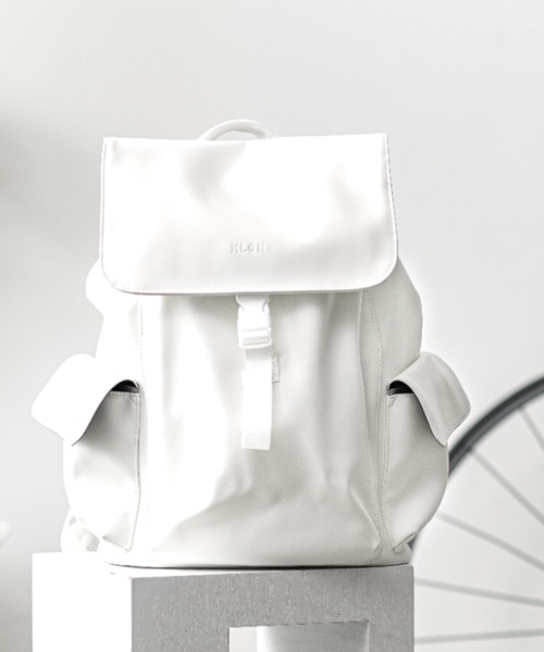 KLON(クローン)の「KLON MATTE COATED RUCK SACK-TRA(バックパック/リュック・レディース・ホワイト/ブラック・FREE)」の16枚目の写真