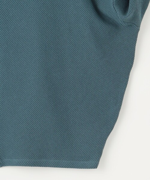 ANY(エニィ)の「【洗濯機可能】Vネックニットソー(Tシャツ/カットソー・レディース・ライトグレー系/ワイン系/グリーン系/アイボリー系・F)」の13枚目の写真