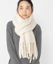 studio CLIP | やわらか太フリンジストール(ストール/ショール)