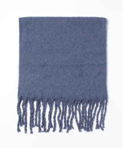 kutir（クティール）の「kutirlune／フリンジボリュームマフラー（マフラー・レディース・カーキ/アイボリー/ブラック/ベージュ/ブルー/グレー・FREE）」の13枚目の写真