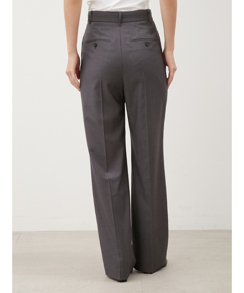 Mila Owen(ミラオーウェン)の「センタープレスタックワイドパンツ(スラックス・レディース・ブラック/グレー/キャメル・1/0)」の8枚目の写真