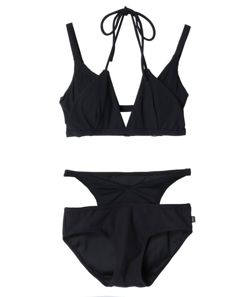 PAMEO POSE（パメオポーズ）の「Byanca Bikini（水着・レディース・ブラック/カーキ・FREE）」の8枚目の写真