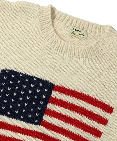 macmahon knitting mills アメリカ 星条旗 国旗 ニット macmahon knitting mills アメリカ 星条旗 国旗