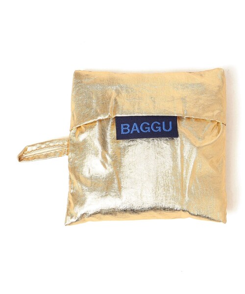 BAGGU（バグー）の「BAGGU:ベイビー メタリック（エコバッグ/サブバッグ・レディース・ライトグリーン/ゴールド/シルバー/ピンク・ONE SIZE）」の10枚目の写真