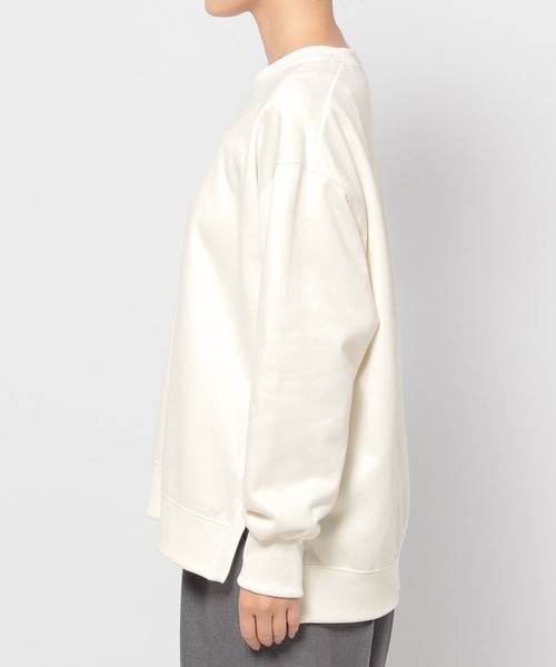 GLOBAL WORK（グローバルワーク）の「お手入れらくらく裏起毛スウェット/906284（スウェット・レディース・杢グレー/ホワイト系その他/ベージュ/ネイビー/スミクロ/アイボリー・MEDIUM/LARGE）」の22枚目の写真