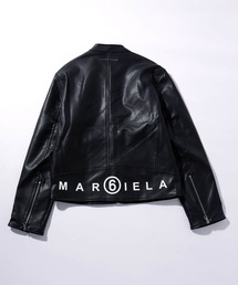 売り切り希望MM6 Maison Margiela シングルライダースジャケット 新品】 MM6 Maison Margiela / エムエムシックスメゾン