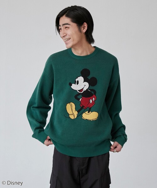 Disney（ディズニー）の「coen限定／ディズニーデザイン ジャガード