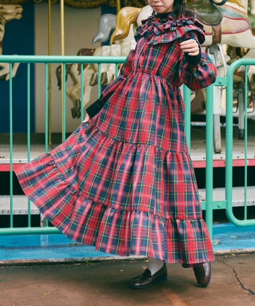 kutir（クティール）の「【クティールとレトロ】セット着用可マルチウェイフリル（その他トップス・レディース・レッド/グリーン/ブラック/ネイビー・FREE）」の11枚目の写真