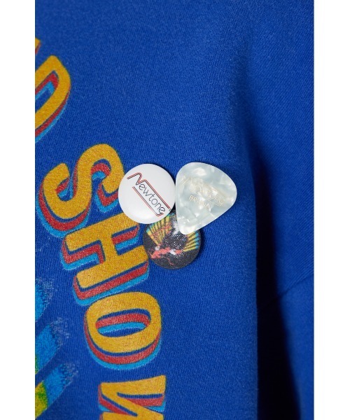 SHEL'TTER ORIGINAL(シェルターオリジナル)の「【Newtone】SHOW スウェットシャツ(スウェット・レディース・ブルー/ブラック・MEDIUM)」の4枚目の写真