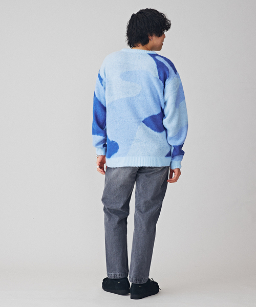 ◆THE IZZAT COLLECTION フォックストリムグースダウンセーター セール】【THE FOX/ザフォックス】別注ヴァーグニット(ニット
