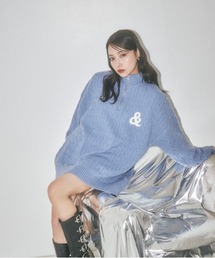 ANDGEEBEE | UNISEX ハーフジップハイネックニット(ニット/セーター)