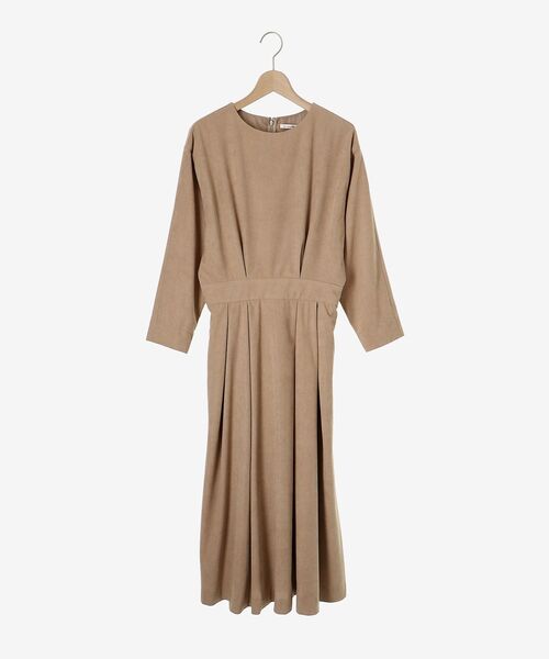 le.coeur blanc（ルクールブラン）の「コーデュロイタックワンピース（ワンピース・レディース・ベージュ/ブラウン・38）」の11枚目の写真