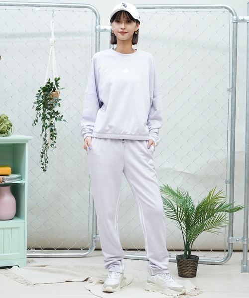 adidas(アディダス)の「adidas/アディダス スウェット クルーネック ワンポイント KNR46(スウェット・レディース・ブラック・M/L)」の14枚目の写真