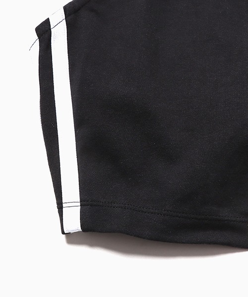 adidas（アディダス）の「adidas/アディダス スリーストライプス クロップトップ（キャミソール・レディース・ブラック/ホワイト・S/L/M/XS）」の15枚目の写真