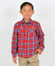 SHIPS | SHIPS KIDS:シャーリング チェック シャツ(kids)(シャツ/ブラウス)
