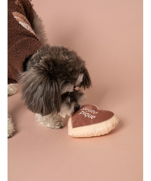 gelato pique(ジェラートピケ)の「【CAT&DOG】【販路限定商品】ハートクッキートイ(ペット用おもちゃ・レディース・ブラウン・FREE)」の13枚目の写真