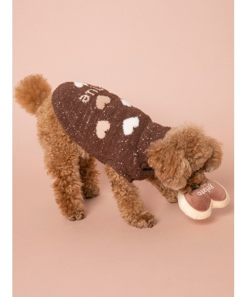 gelato pique(ジェラートピケ)の「【CAT&DOG】【販路限定商品】ハートクッキートイ(ペット用おもちゃ・レディース・ブラウン・FREE)」の12枚目の写真