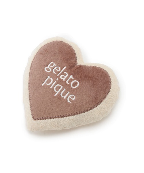 gelato pique(ジェラートピケ)の「【CAT&DOG】【販路限定商品】ハートクッキートイ(ペット用おもちゃ・レディース・ブラウン・FREE)」の2枚目の写真