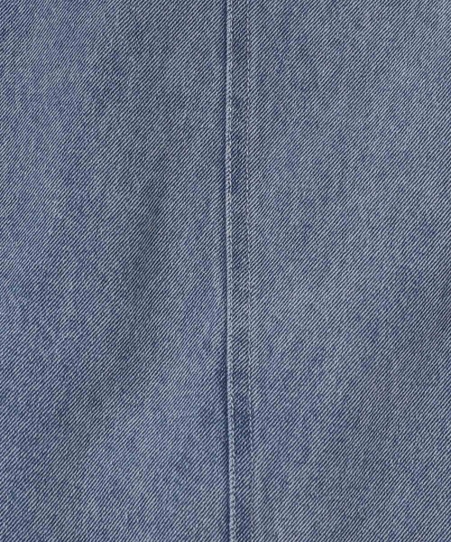 mysty woman（ミスティウーマン）の「サイドスリットデニムスカート 996671（スカート・レディース・ライトブルー/ブラック/ブルー・FREE）」の21枚目の写真