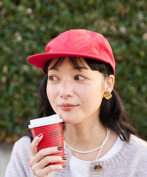 SUBLIME(サブライム)の「SUBLIME × FREAK'S STORE/サブライム × フリークスストア 別注 NYLON 5PNANEL CAP / ナイロン 5パネル キャップ(キャップ・メンズ・ブラック/レッド/ベージュ/ネイビー/ホワイト・ONE SIZE)」の5枚目の写真