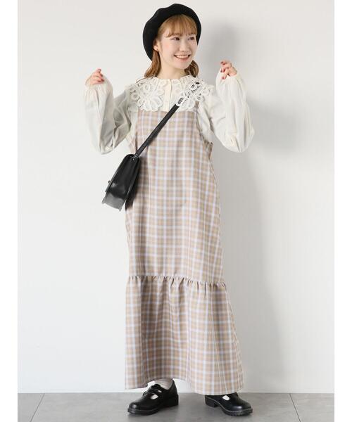 ehka sopo（エヘカソポ）の「ティアードキャミワンピース（ワンピース