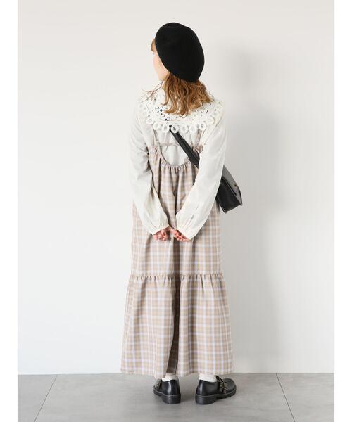 ehka sopo（エヘカソポ）の「ティアードキャミワンピース（ワンピース